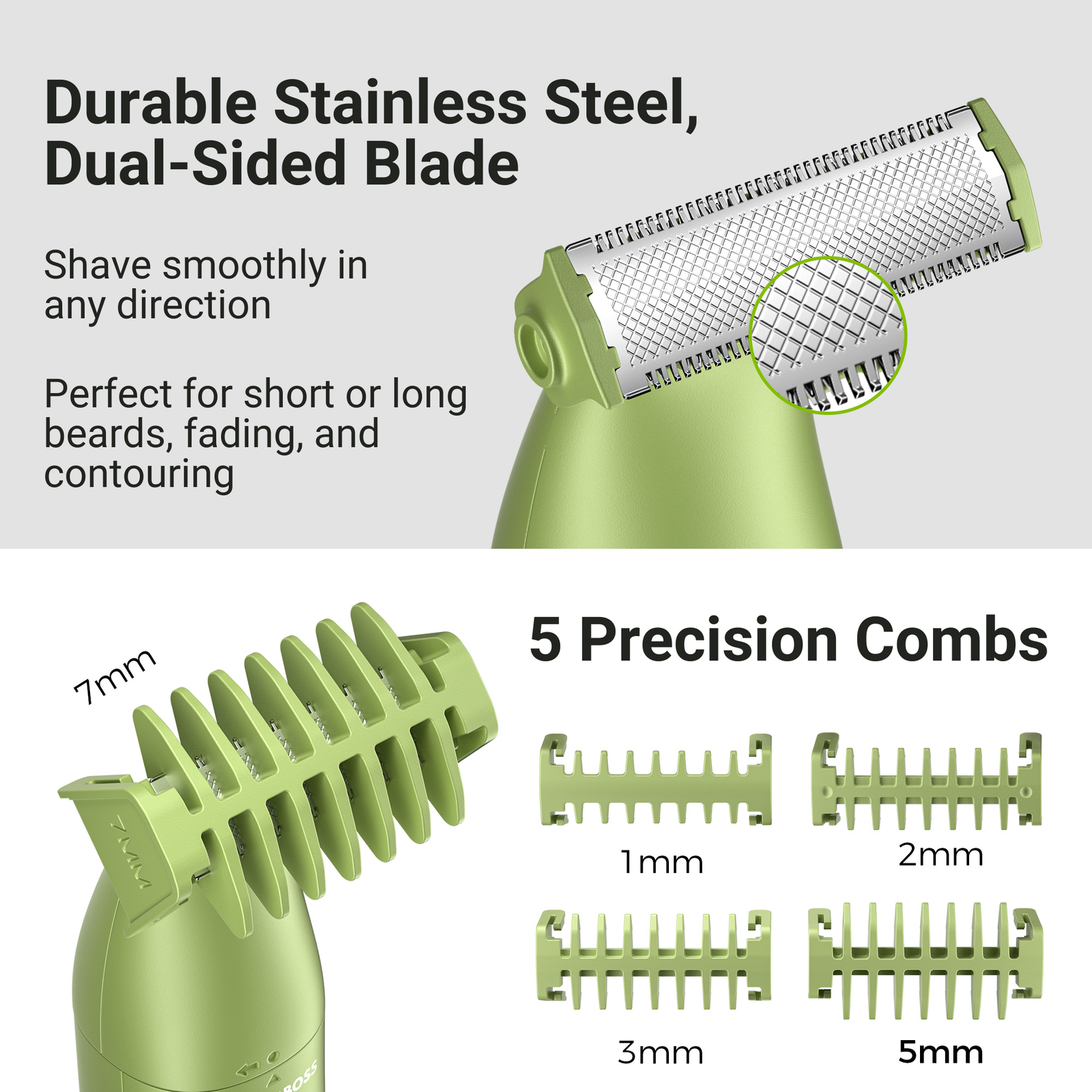 BarberBoss 3-in-1 Men’s Detail Trimmer