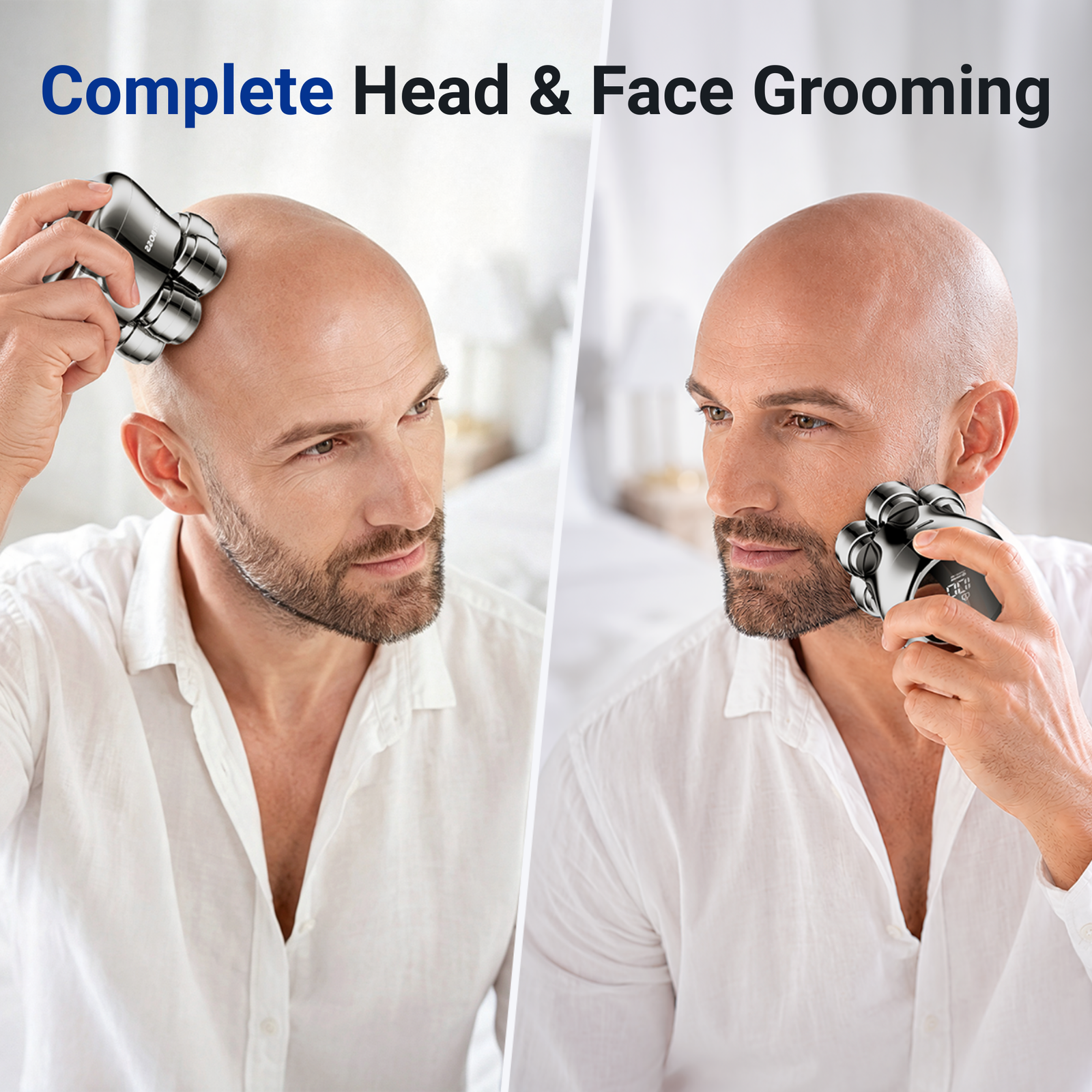 BarberBoss Men's Cordless Head Shaver