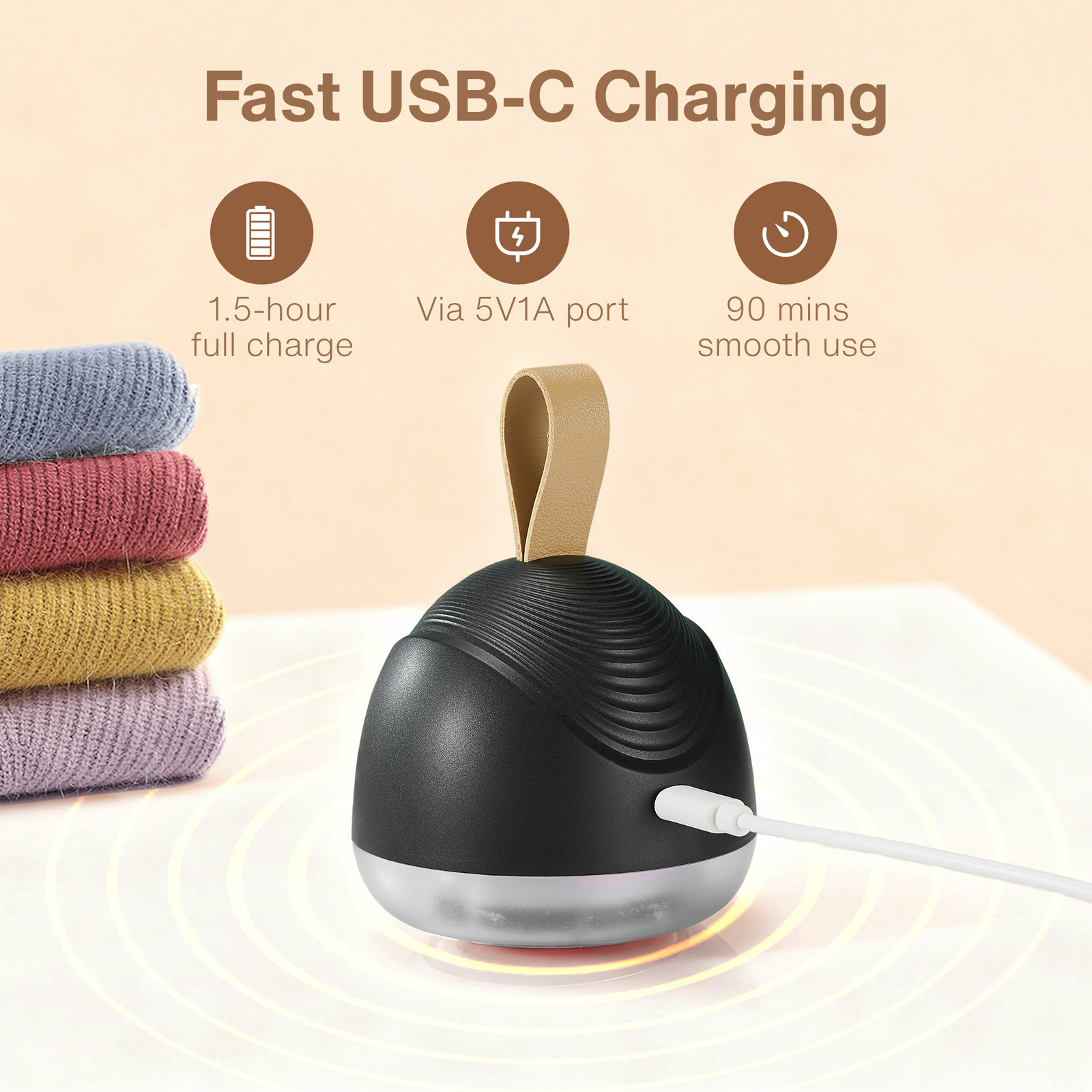 BarberBoss Electric Cordless Fabric Shaver
