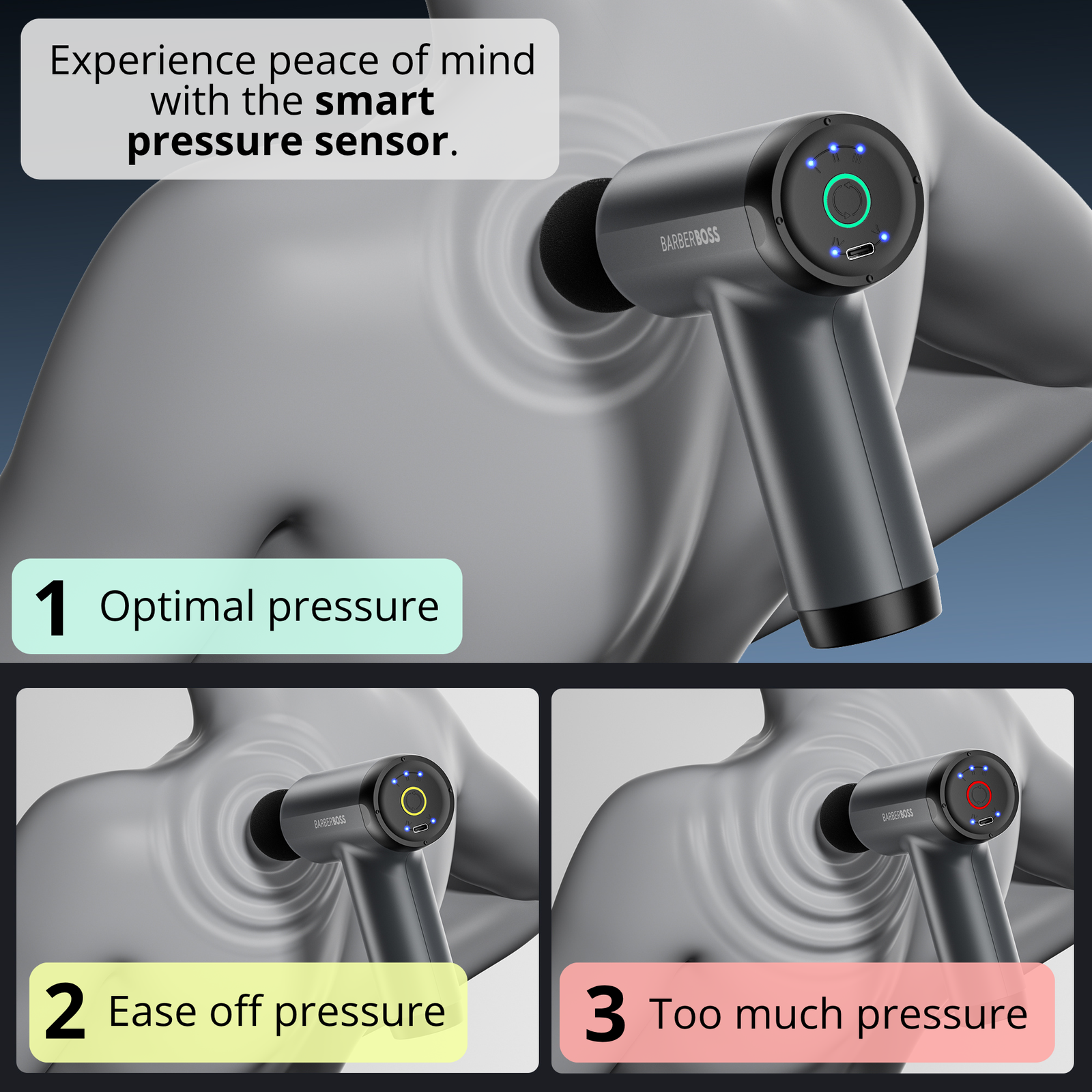 BarberBoss Portable Mini Massage Gun