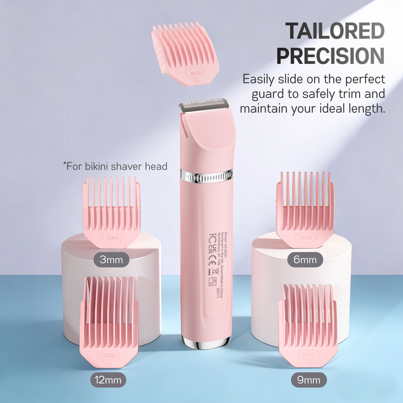 BarberBoss 5-in-1 Smoothsense Lady Shaver
