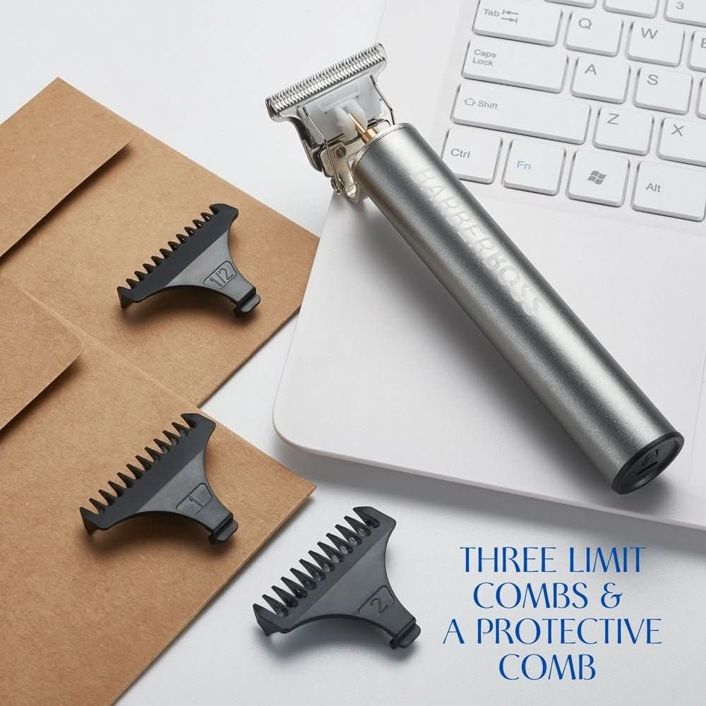 BarberBoss QR - 2068 T - Blade Beard Trimmer & Hair Clipper Cordless Design - BarberBoss | Look Your Best, Everyday