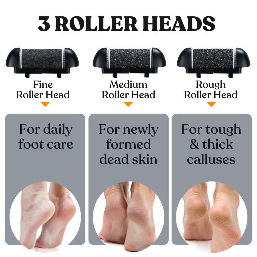 BarberBoss QR - 5086 Electric Foot File Hard Skin Remover - Callus Remover - BarberBoss | Look Your Best, Everyday