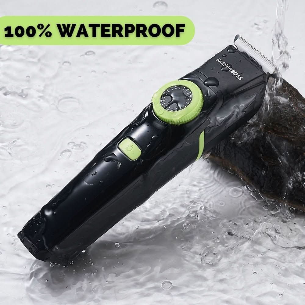 BarberBoss QR - 6085 5 in 1 Grooming Kit for Hair, Beard, Nose & Ear & Body Use - BarberBoss | Look Your Best, Everyday