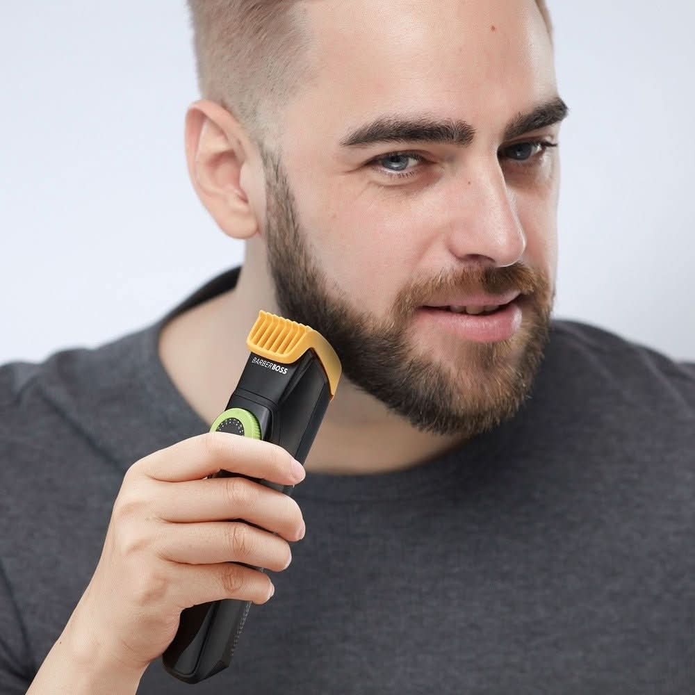 BarberBoss QR - 6090 Excellent 5 in 1 Body Grooming Kit - Ceramic Blade, LED Display - BarberBoss | Look Your Best, Everyday