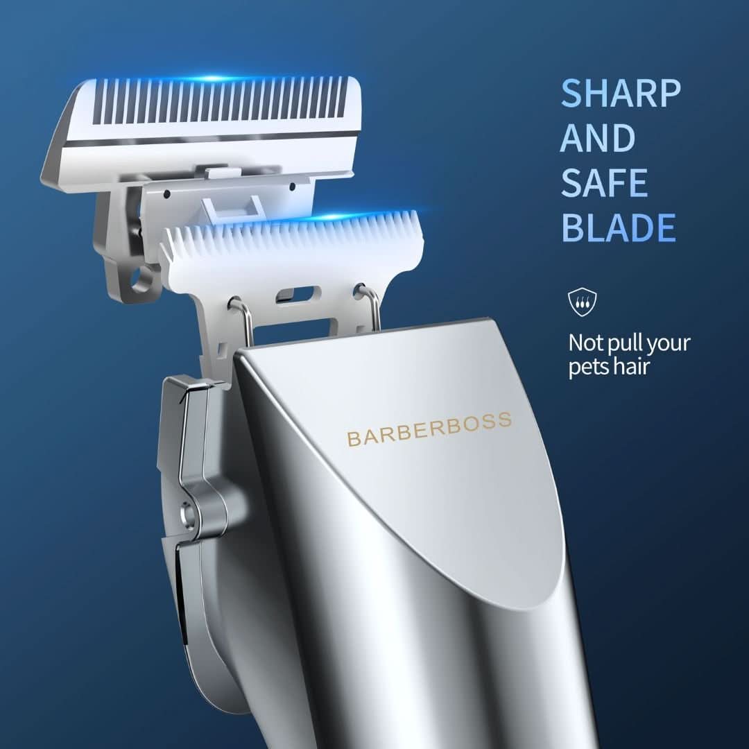 CLEARANCE - BarberBoss Pet QR - 9081 Professional Dog Grooming Clippers Kit - BarberBoss | Look Your Best, Everyday