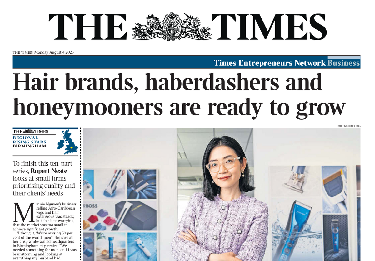 BarberBoss Featured in The Times: A Milestone Moment