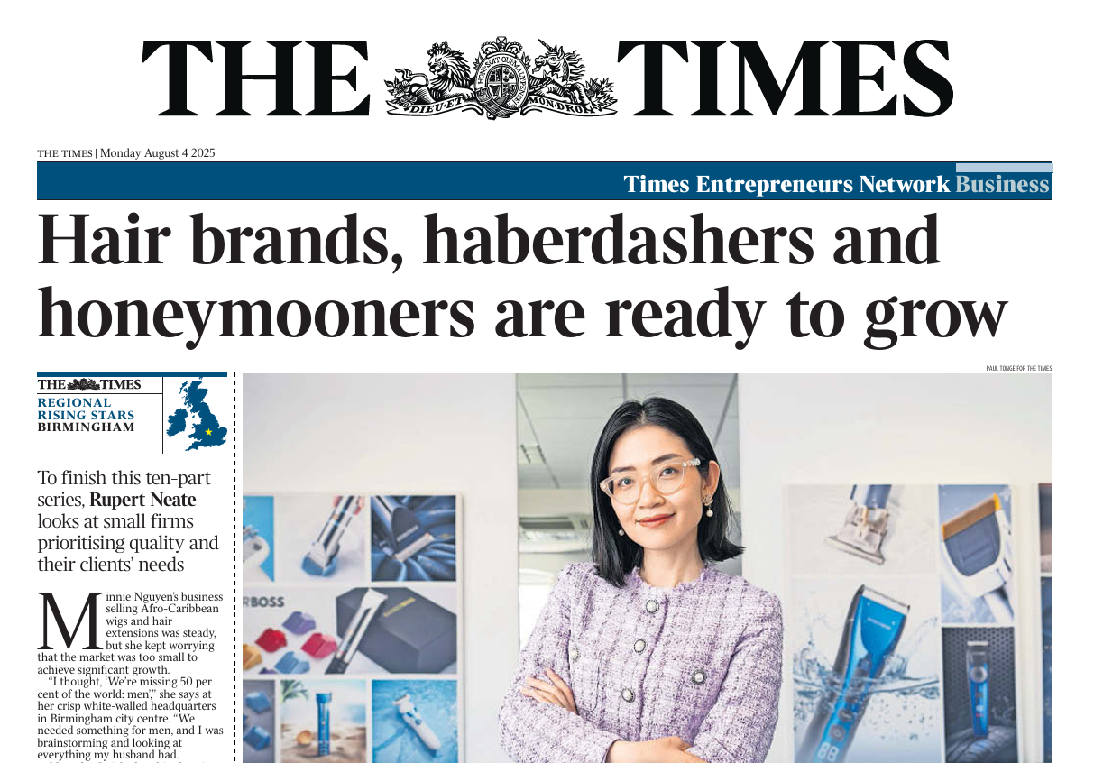 BarberBoss Featured in The Times: A Milestone Moment