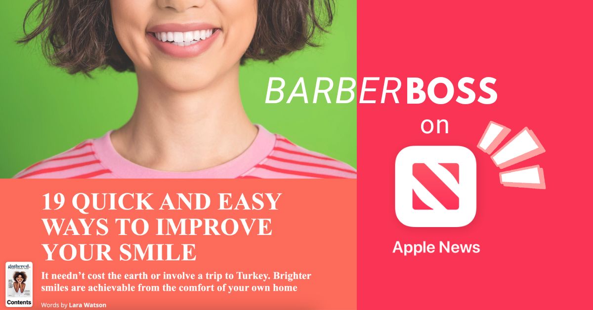 BarberBoss Water Flosser Featured on Apple News