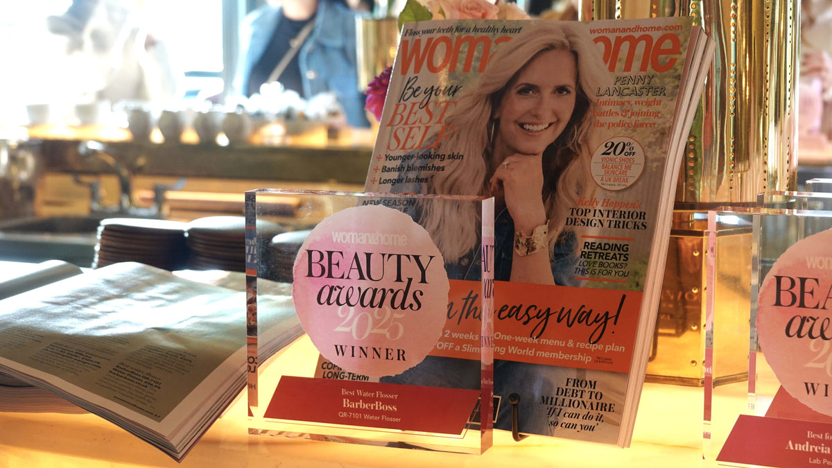 BarberBoss Wins Best Water Flosser at Woman & Home Beauty Awards 2025