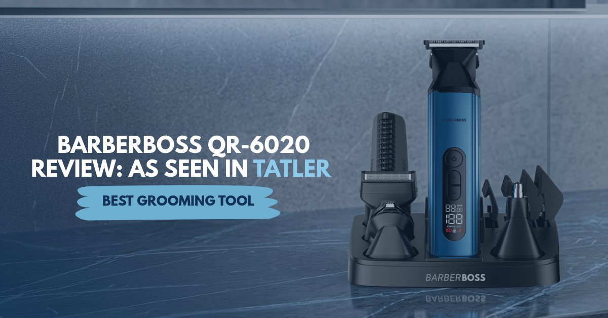 BarberBoss QR-6020 5-in-1 Men's Grooming Kit