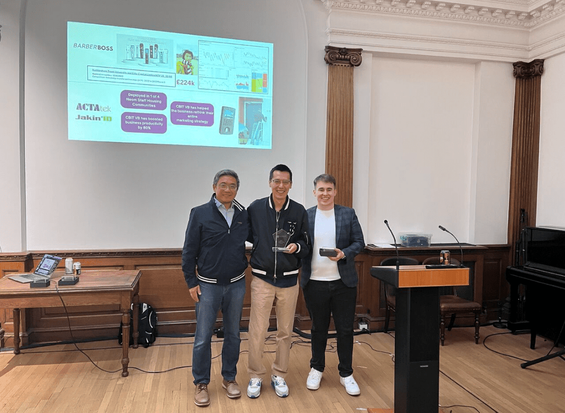 BarberBoss Wins Business Transformation Award at CBIT Event - BarberBoss | Look Your Best, Everyday