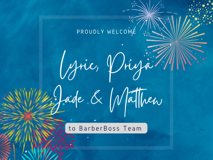 Exciting News: Our Brand Welcomes 4 New Exceptional Team Members! - BarberBoss | Look Your Best, Everyday