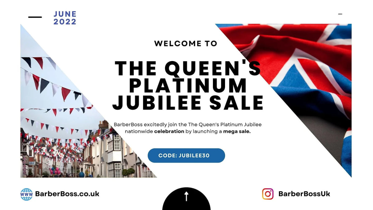 Launching The Jubilee SALE - BarberBoss | Look Your Best, Everyday
