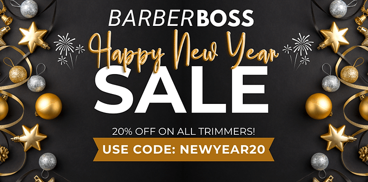 New Year, New Groom: Explore BarberBoss's 2024 Grooming Collection and Exclusive Sale - BarberBoss | Look Your Best, Everyday