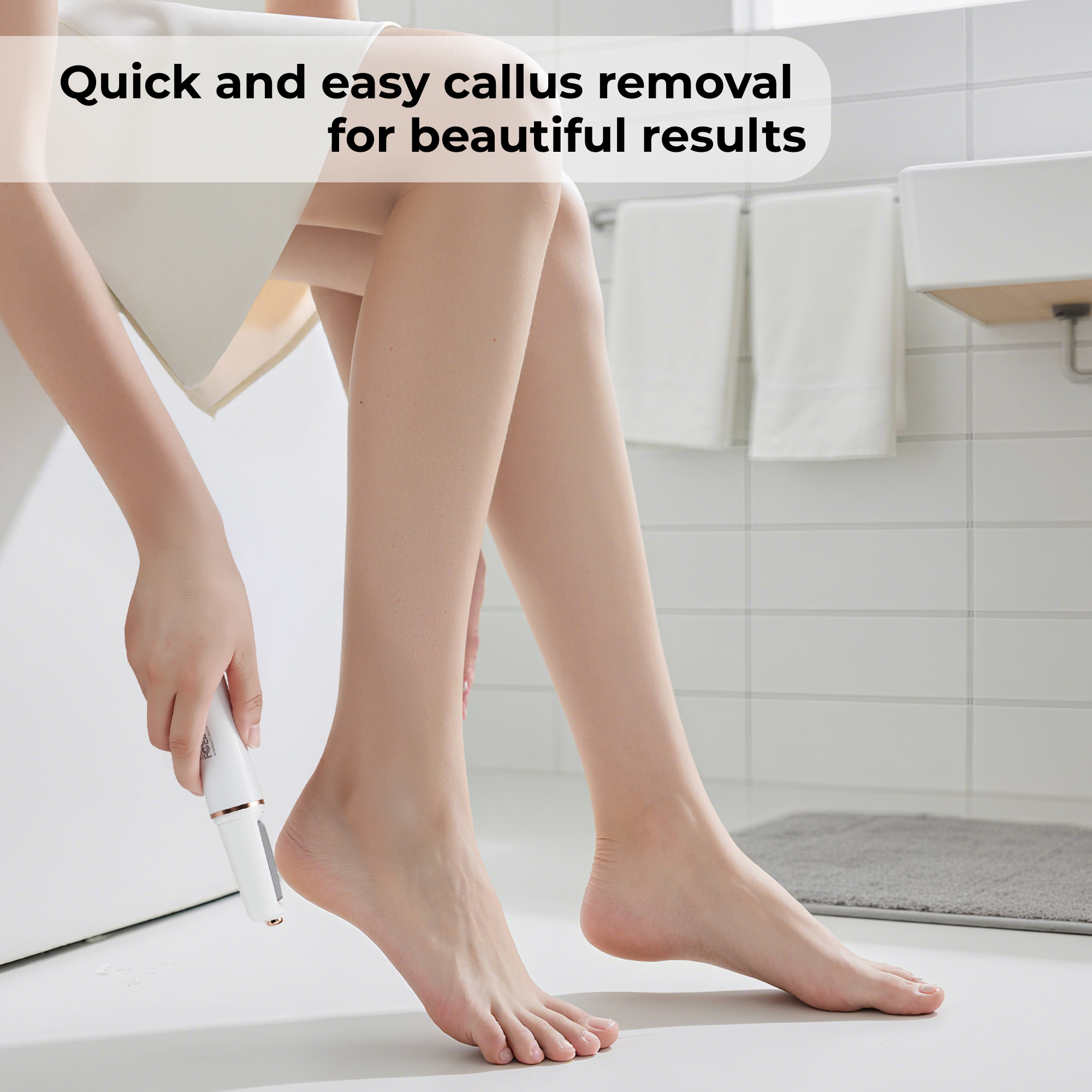 BarberBoss Rechargeable Electric Foot File