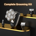 BarberBoss 7D Bald Head Shaver & 5-in-1 Groomer