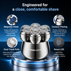 BarberBoss Men's Cordless Head Shaver