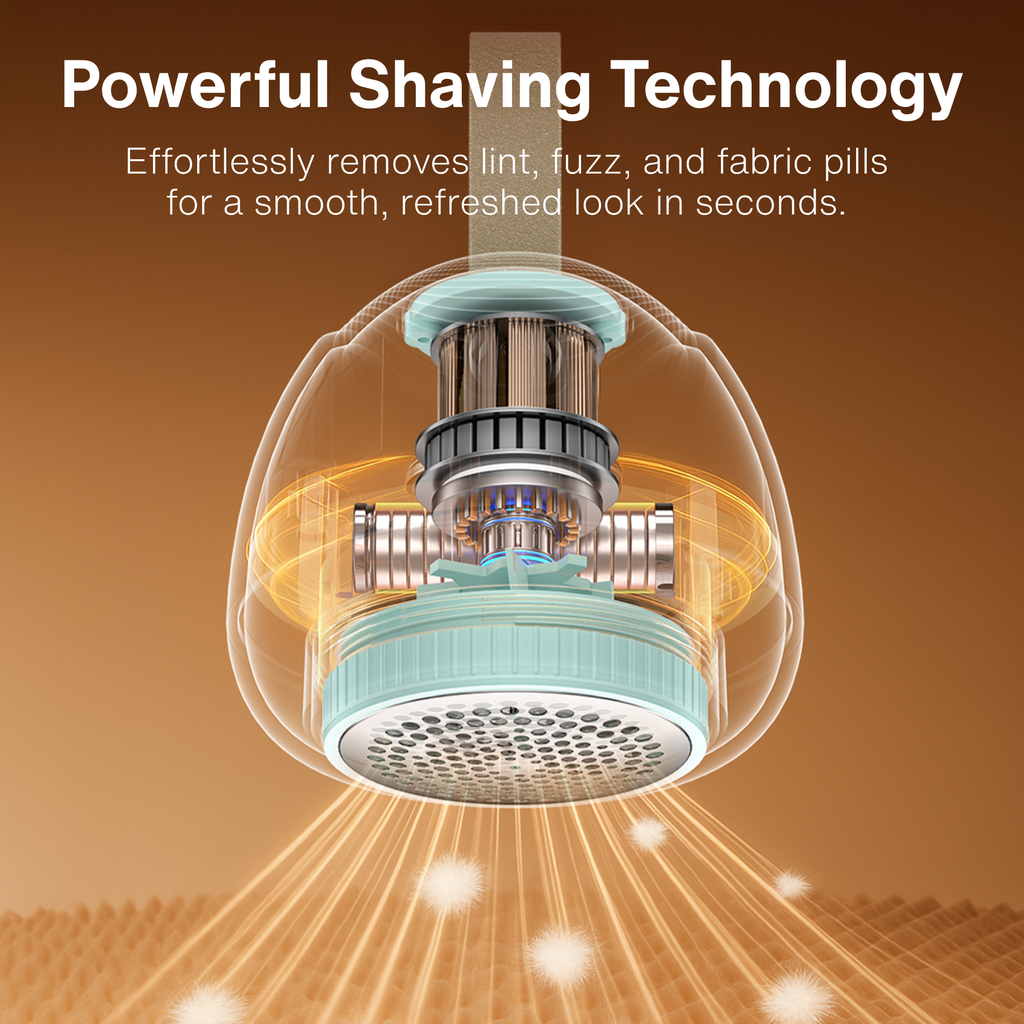 BarberBoss Dual-Blade Fabric Shaver