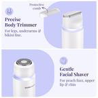 BarberBoss 2-in-1 Lady’s Face & Body Shaver