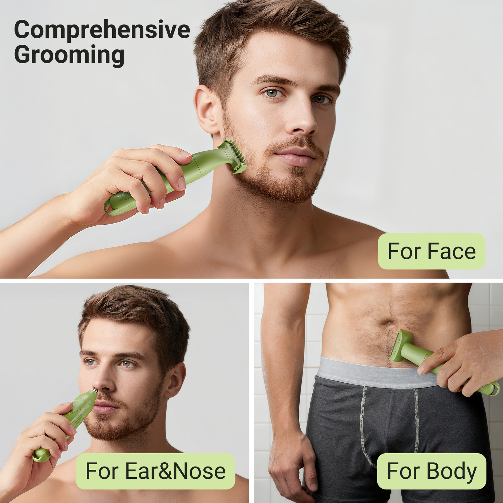 BarberBoss 3-in-1 Men’s Detail Trimmer