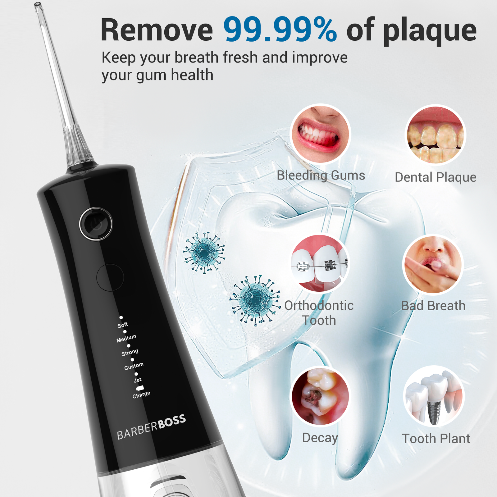 BarberBoss High-Performance Oral Irrigator