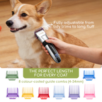 BarberBoss 2-in-1 Pet Grooming Clipper Kit