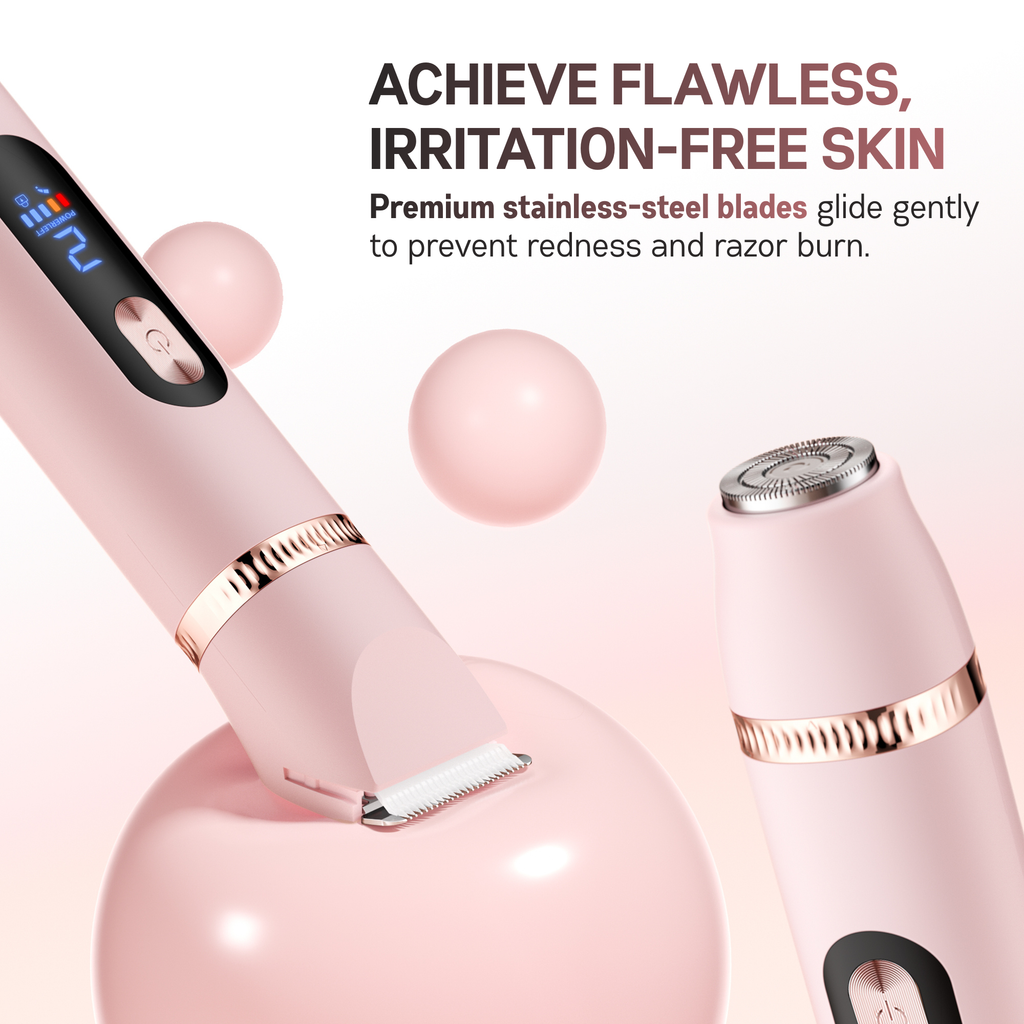 BarberBoss 5-in-1 Women's Electric Shaver