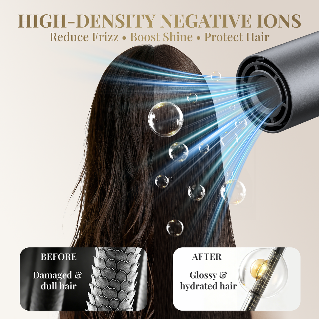 BarberBoss Foldable Hair Dryer & Curler