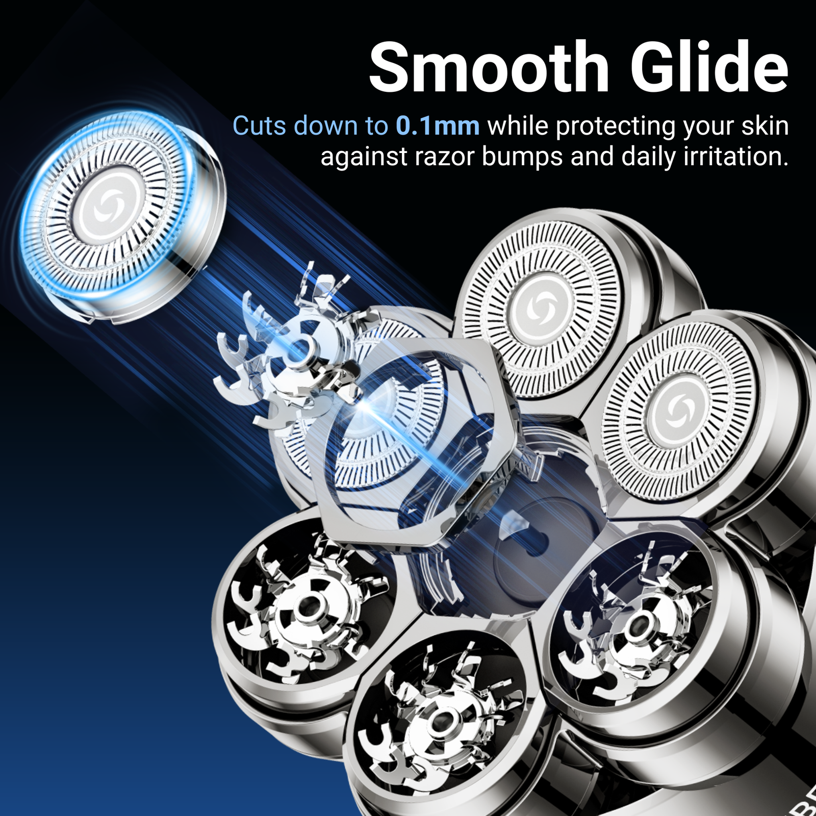 BarberBoss Men's Cordless Head Shaver
