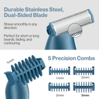 BarberBoss Men’s 3-in-1  Precision Trimmer