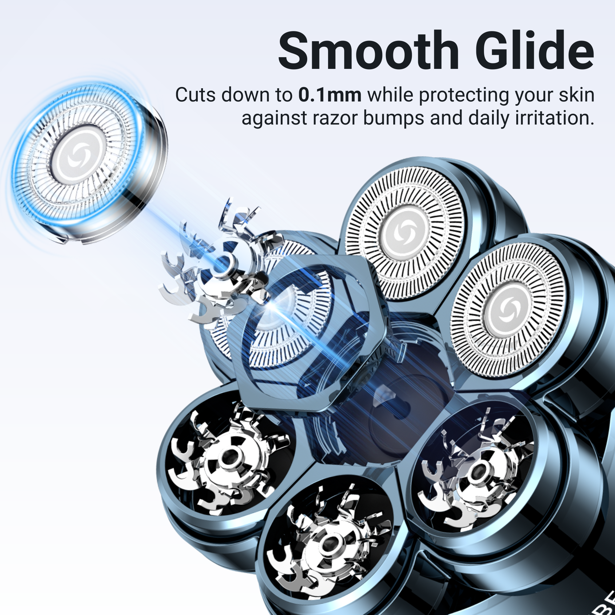 BarberBoss Rotary Head Shaver for Men