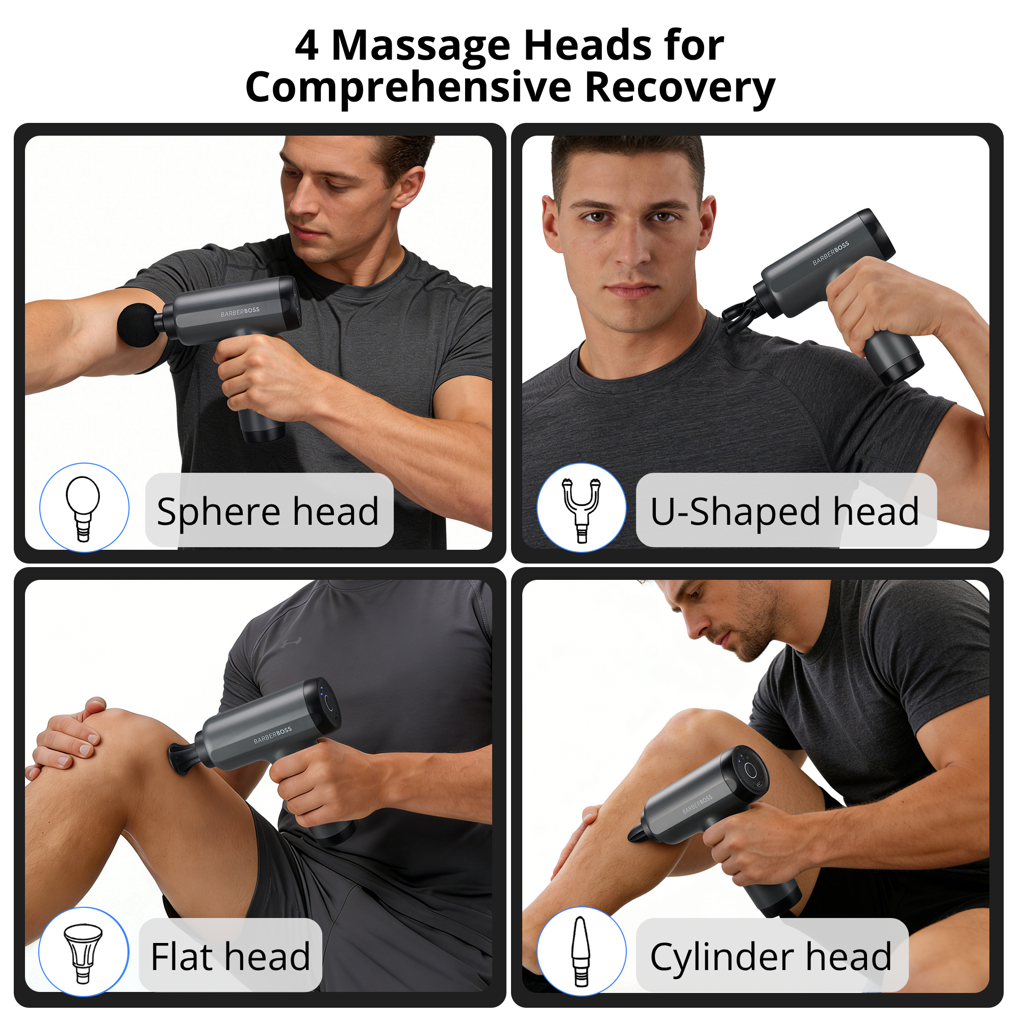 BarberBoss Portable Mini Massage Gun