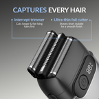 BarberBoss Compact Magnetic Foil Shaver