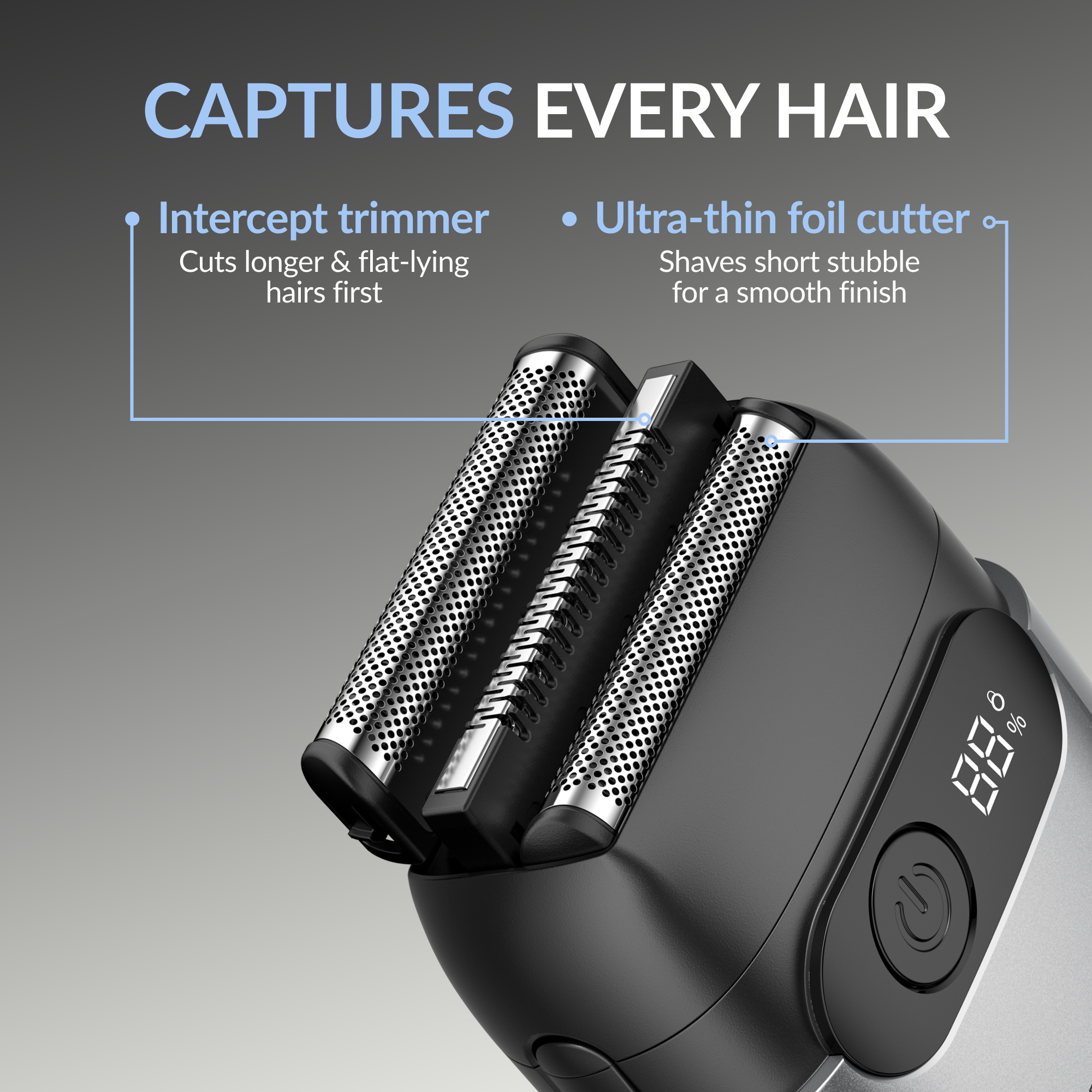 BarberBoss Compact Magnetic Foil Shaver
