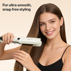 BarberBoss Wide Plate Ceramic Hair Straightener