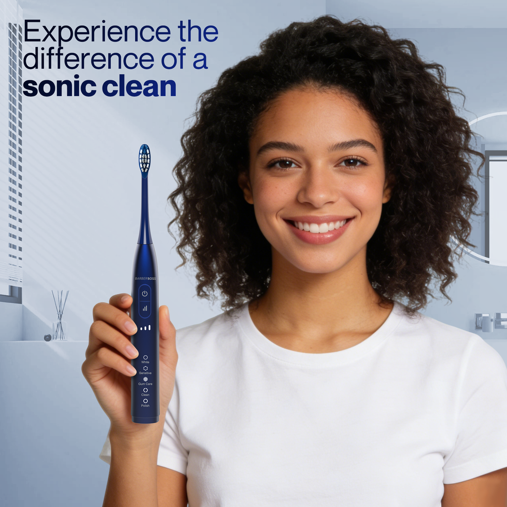 BarberBoss Electric Toothbrush for Adults