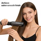 BarberBoss Black Ceramic Plate Hair Straightener