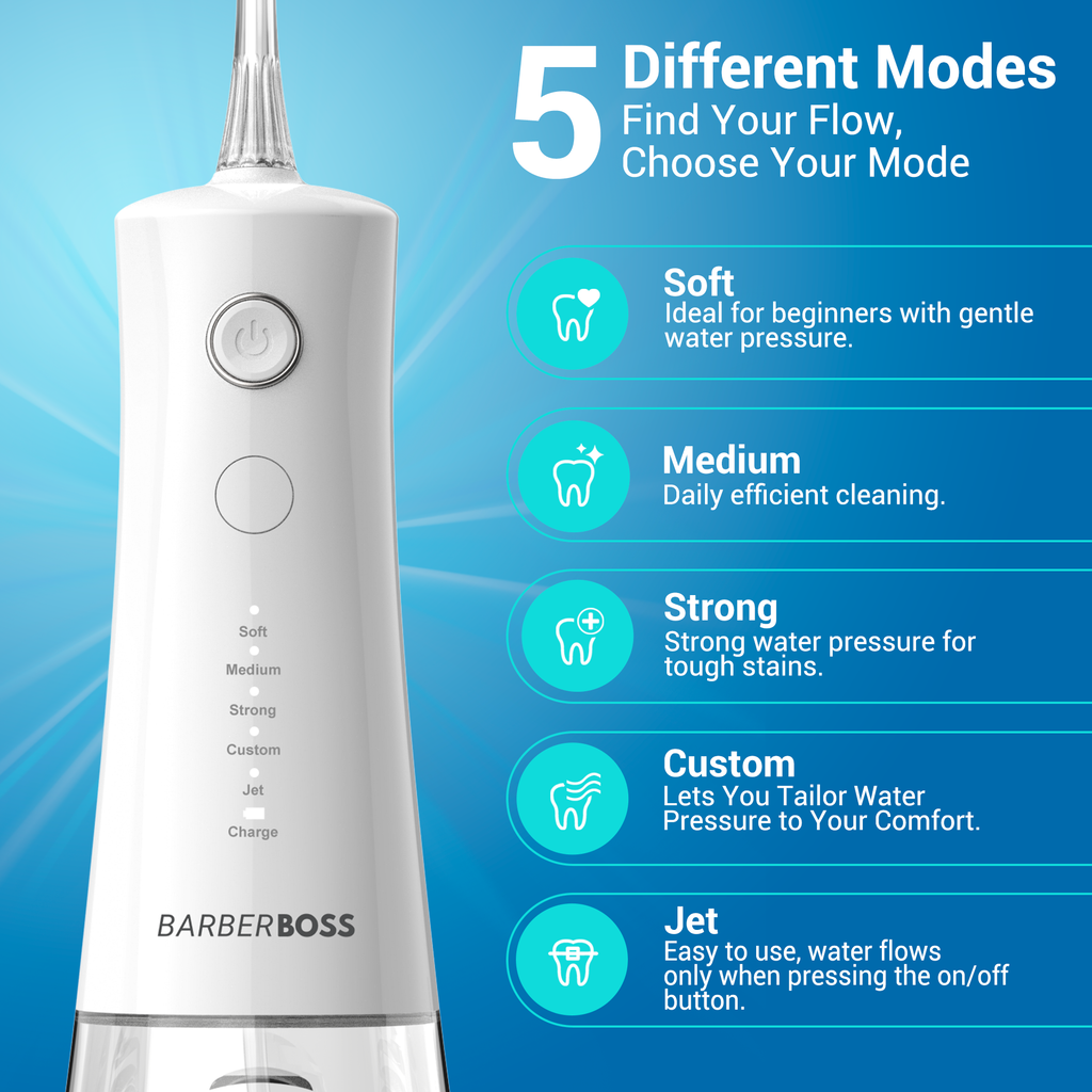 BarberBoss Advanced Water Flosser
