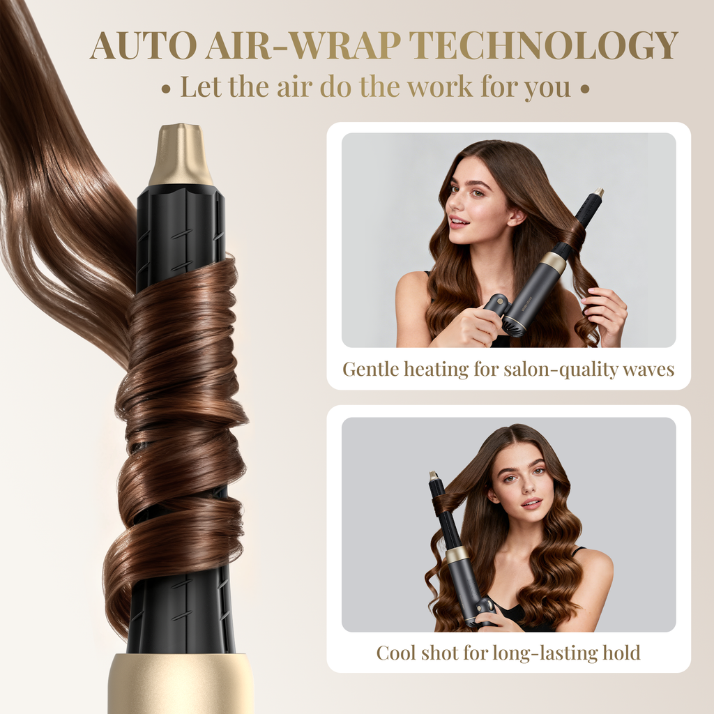 BarberBoss Foldable Hair Dryer & Curler