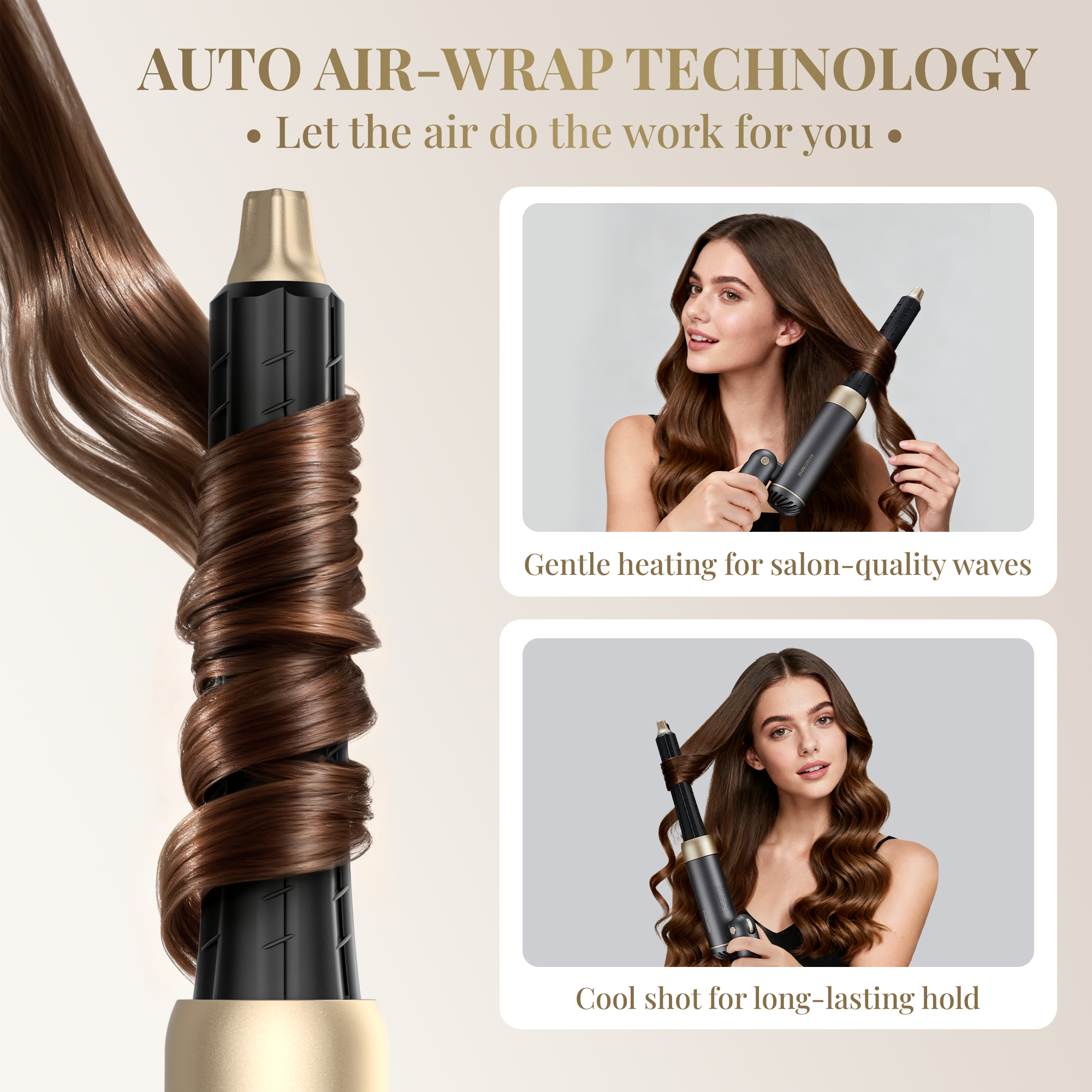 BarberBoss Foldable Hair Dryer & Curler