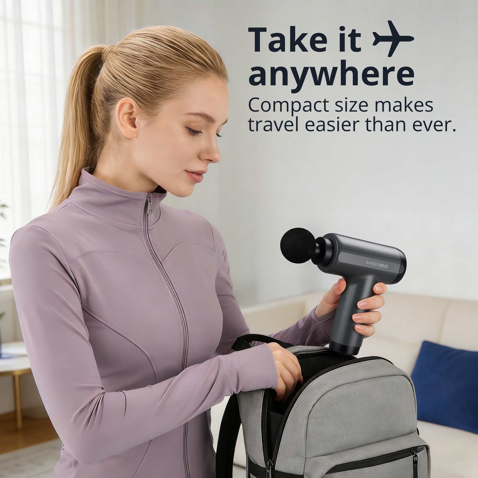 BarberBoss Portable Mini Massage Gun