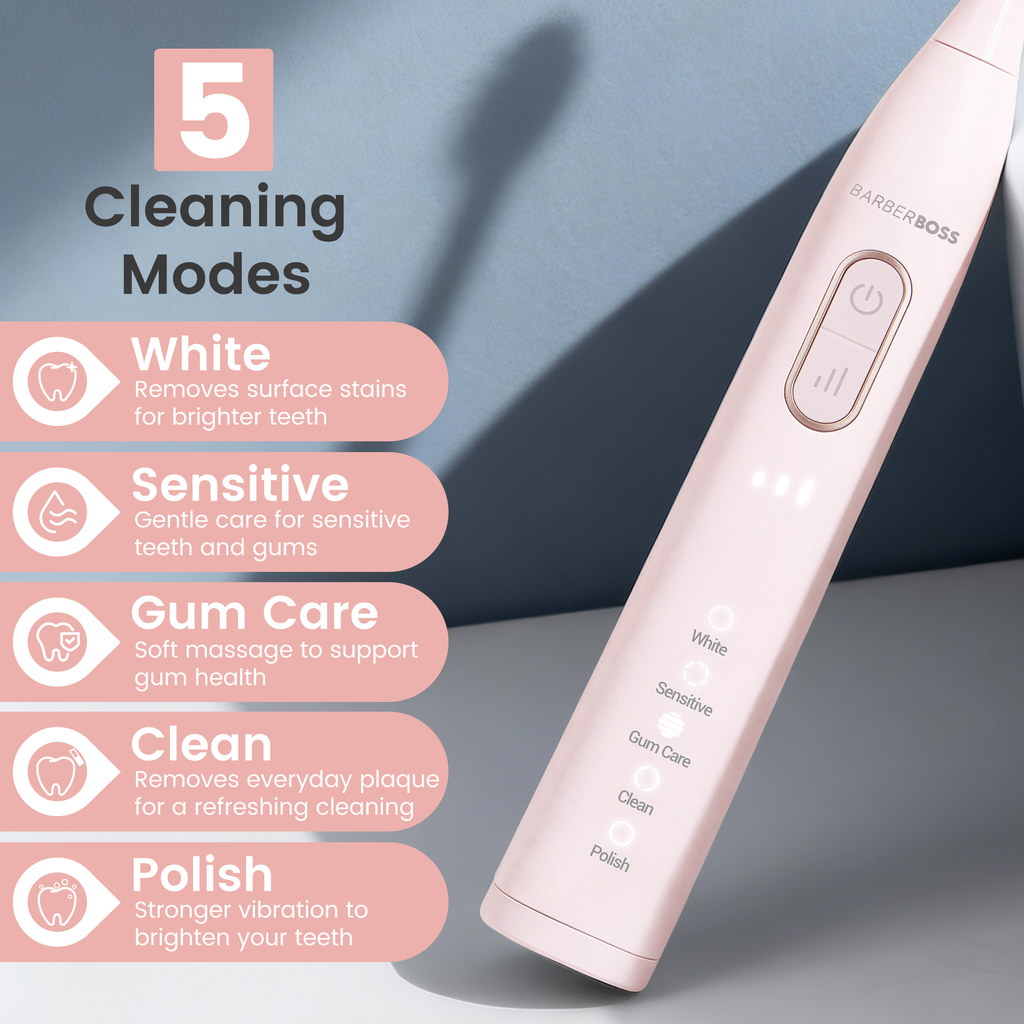 BarberBoss CleanEase Electric Toothbrush