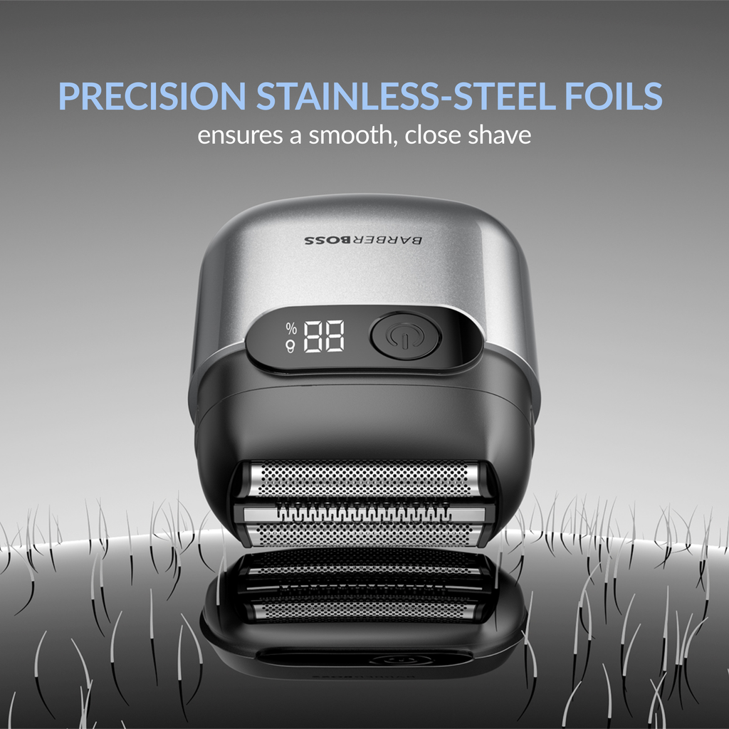 BarberBoss Compact Magnetic Foil Shaver