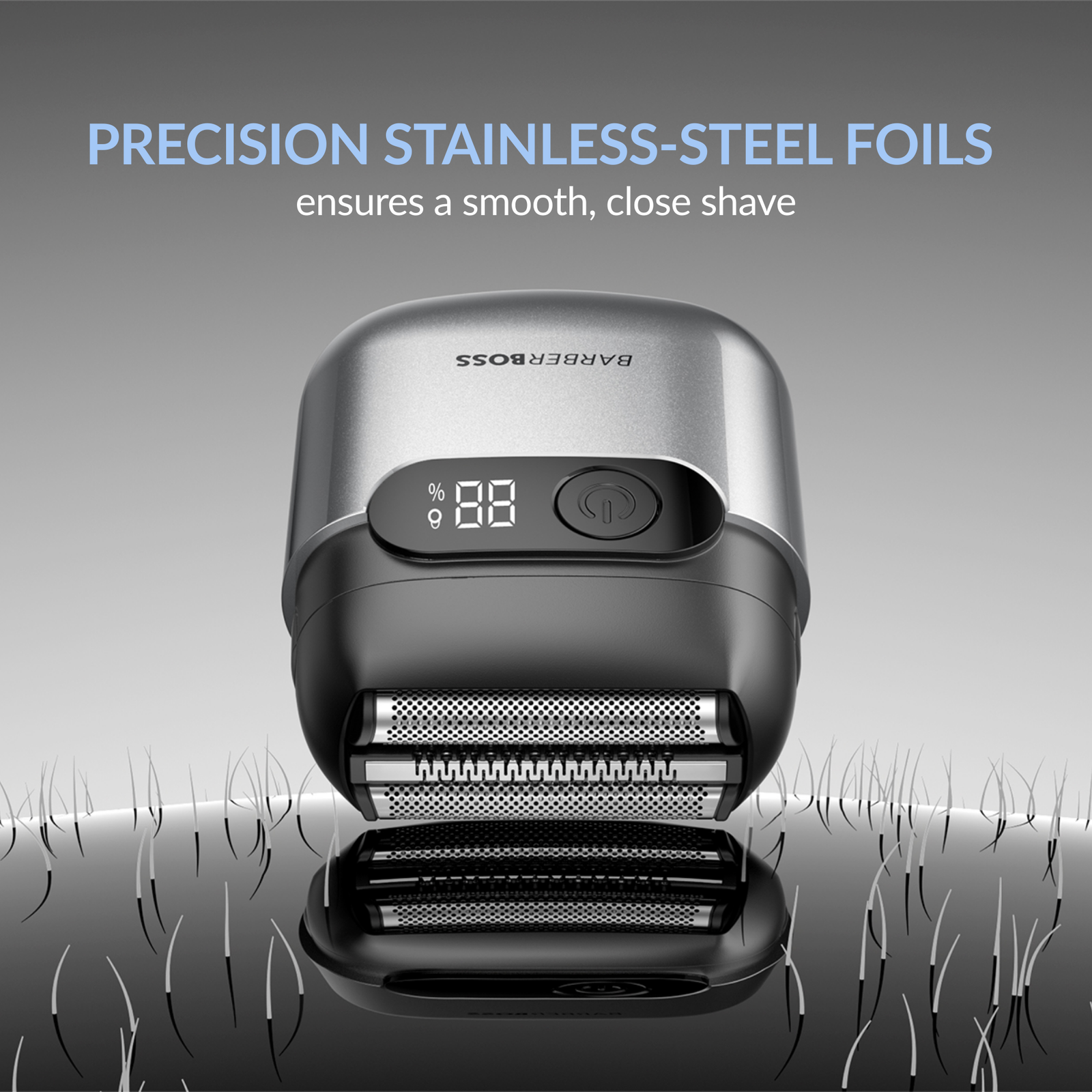 BarberBoss Compact Magnetic Foil Shaver