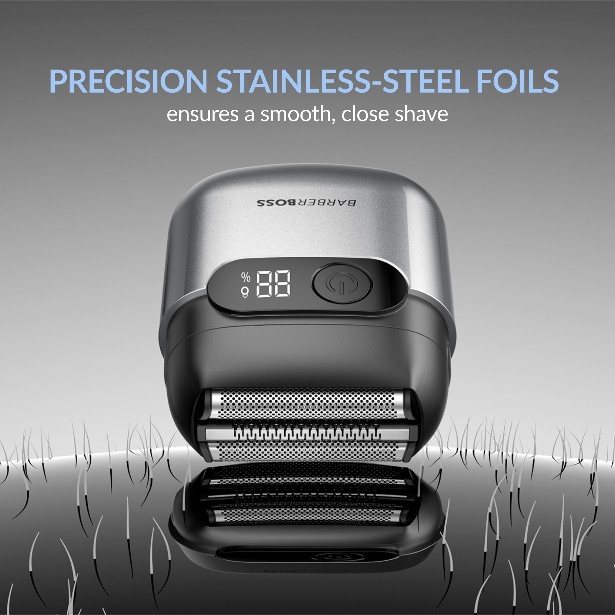 BarberBoss Compact Magnetic Foil Shaver