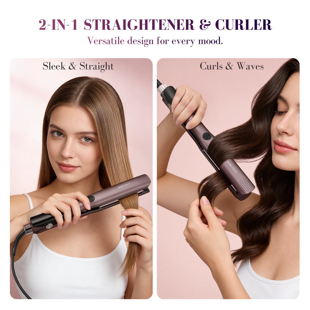 BarberBoss Keratin Infused Hair Straightener
