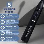 BarberBoss Black Sonic Electric Toothbrush