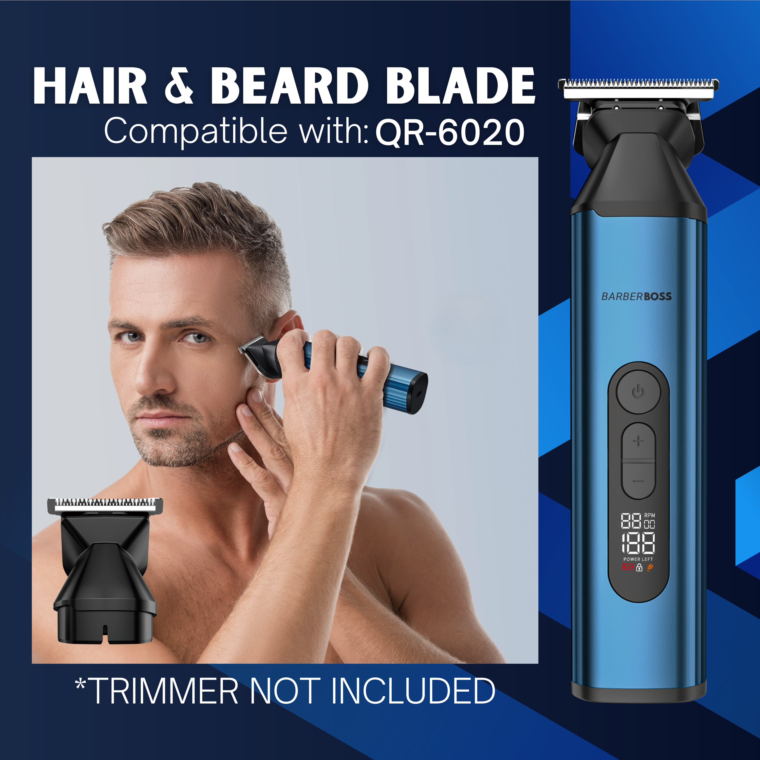 BarberBoss QR-6020 Hair & Beard Trimmer Blade