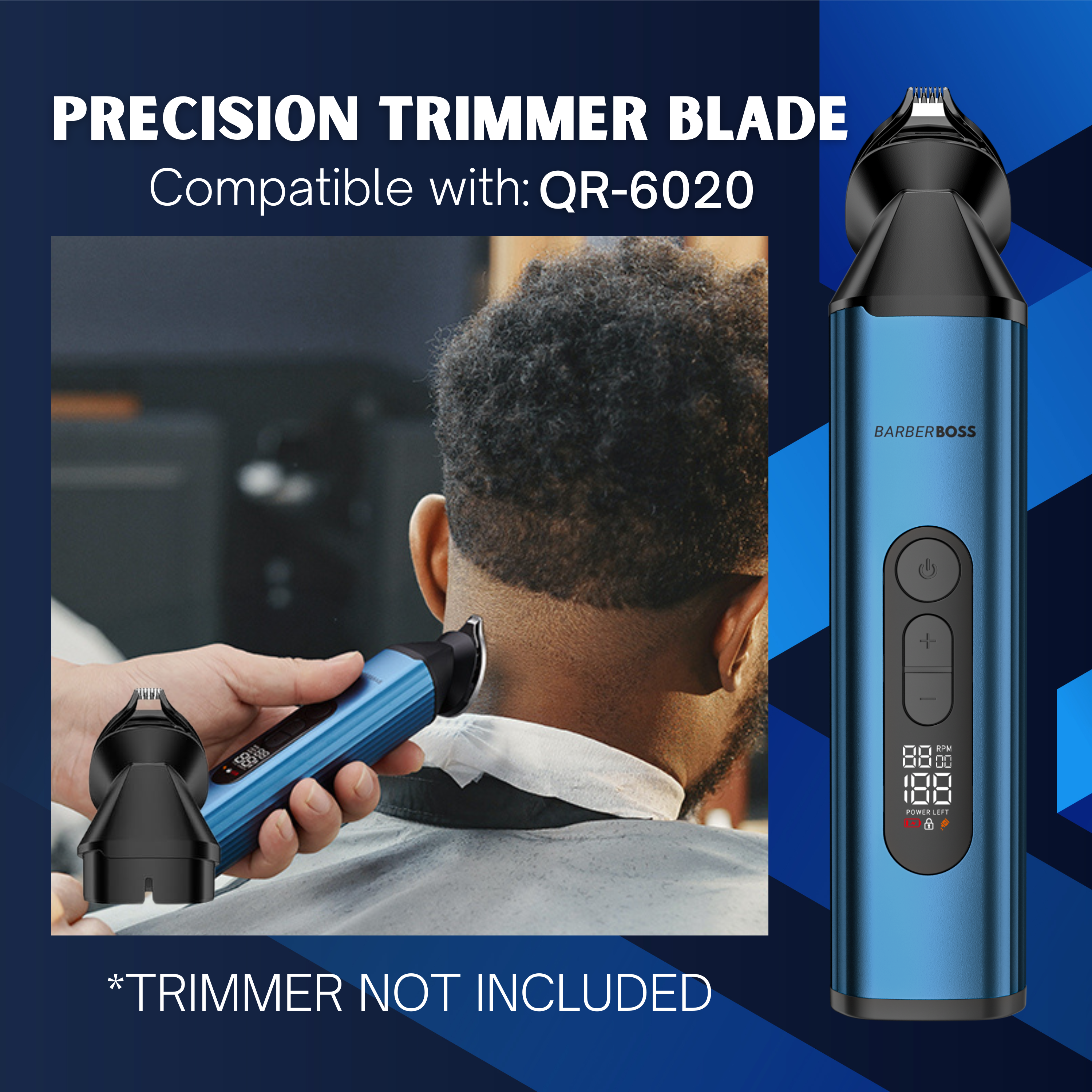 BarberBoss QR-6020 Precision Trimmer Blade